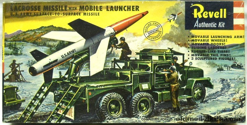 Revell 1/40 Lacrosse Missile With Mobile Launcher - 'S' Issue, H1816-169 plastic model kit
